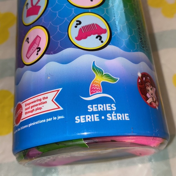 Barbie Toys Barbie Color Reveal Mermaid Series Chelsea Doll With 6